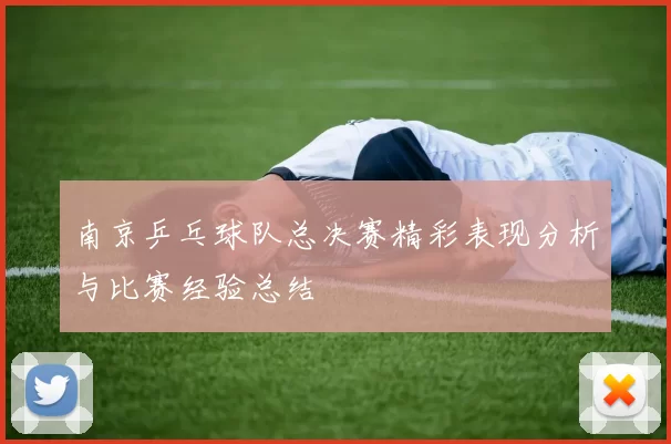南京乒乓球队总决赛精彩表现分析与比赛经验总结
