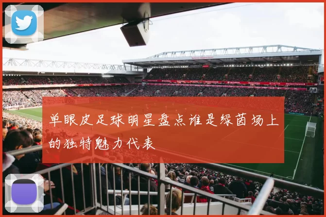 单眼皮足球明星盘点谁是绿茵场上的独特魅力代表