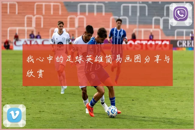 我心中的足球英雄简易画图分享与欣赏